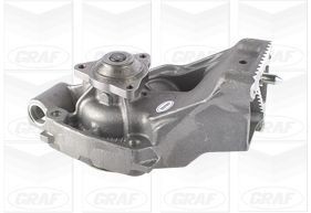 GRAF PA750 Water pump with seal, Mechanical, Metal, for v-ribbed belt use