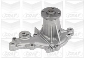 GRAF PA725 Water pump with seal, Mechanical, Metal, for v-ribbed belt use