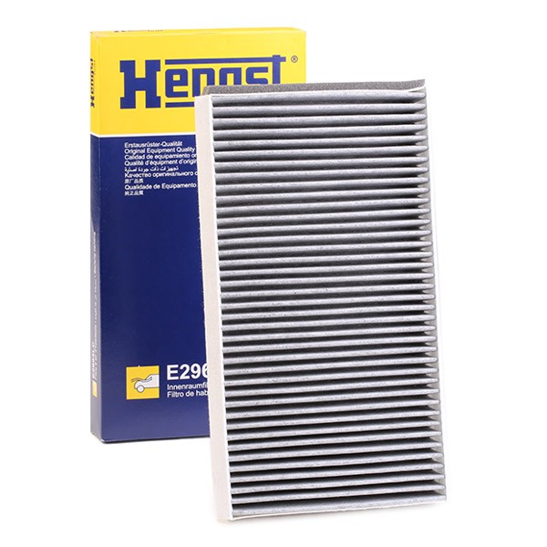 HENGST FILTER Air conditioning filter E2963LC for BMW 5 Series, 6 Series