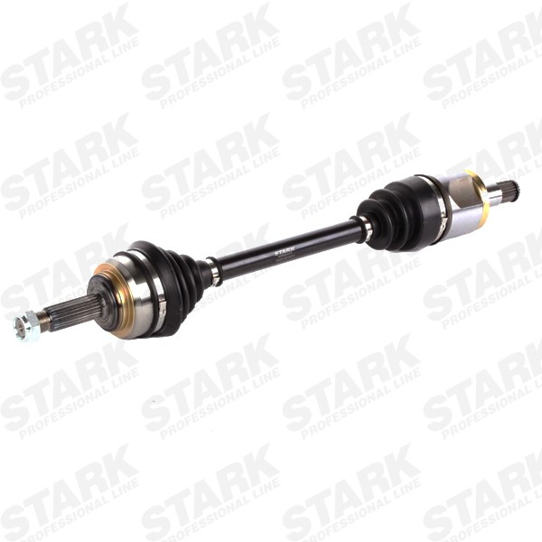 STARK Front Axle Left, 599mm, 5-Speed Manual Transmission, 5-Speed Manual Transmission, automatically operated Length: 599mm, External Toothing wheel side: 22 Driveshaft SKDS-0210023 buy