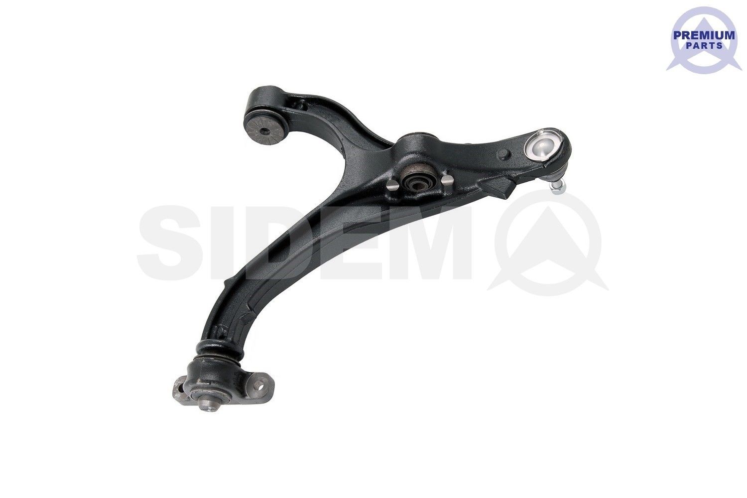 93077 SIDEM Control arm JEEP Lower, Front Axle Right, Control Arm, Cast Iron, Cone Size: 17,3 mm, Push Rod