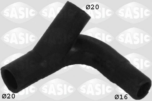 SASIC 3404103 DACIA Radiator hose in original quality