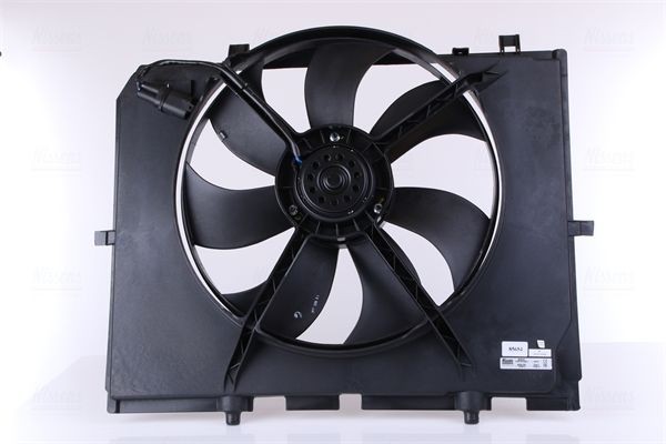 Original NISSENS Cooling fan assembly 85654 for MERCEDES-BENZ S-Class