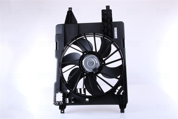 NISSENS 85706 Fan, radiator Ø: 380 mm, 12V, 132W, without integrated regulator
