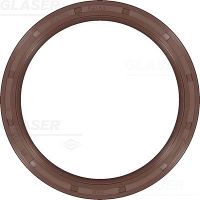 GLASER FPM (fluoride rubber) Inner Diameter: 85mm Shaft seal, crankshaft P77766-01 buy