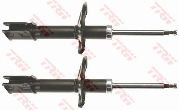 TRW TWIN JGM1046T Shock absorber Front Axle, Gas Pressure, Twin-Tube, Suspension Strut, Top pin