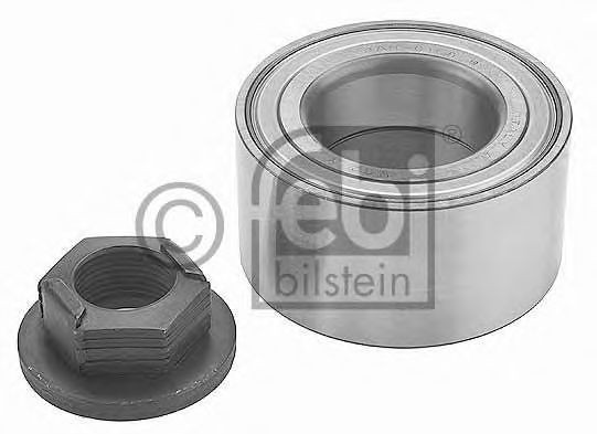 FEBI BILSTEIN Front Axle, Front Axle Left, Front Axle Right 39x72x37 mm, with axle nut Hub bearing 19118 buy