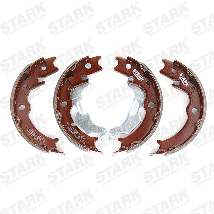 Emergency brake shoes STARK Rear Axle, with lever - SKBSP-0440009