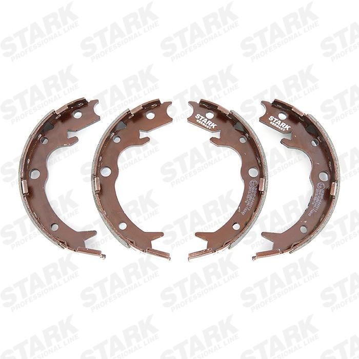 SKBSP-0440013 STARK Parking brake shoes AUDI Rear Axle, without lever