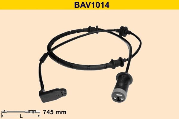 Barum BAV1014 Brake pad wear indicator SAAB 9-5 Estate (YS3E) 2.3 t 185 hp Petrol 2003