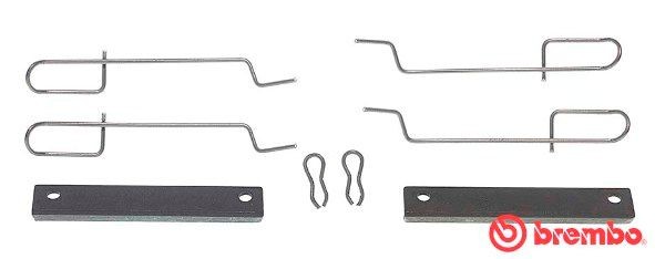 Original A 02 214 BREMBO Brake pad fitting kit experience and price