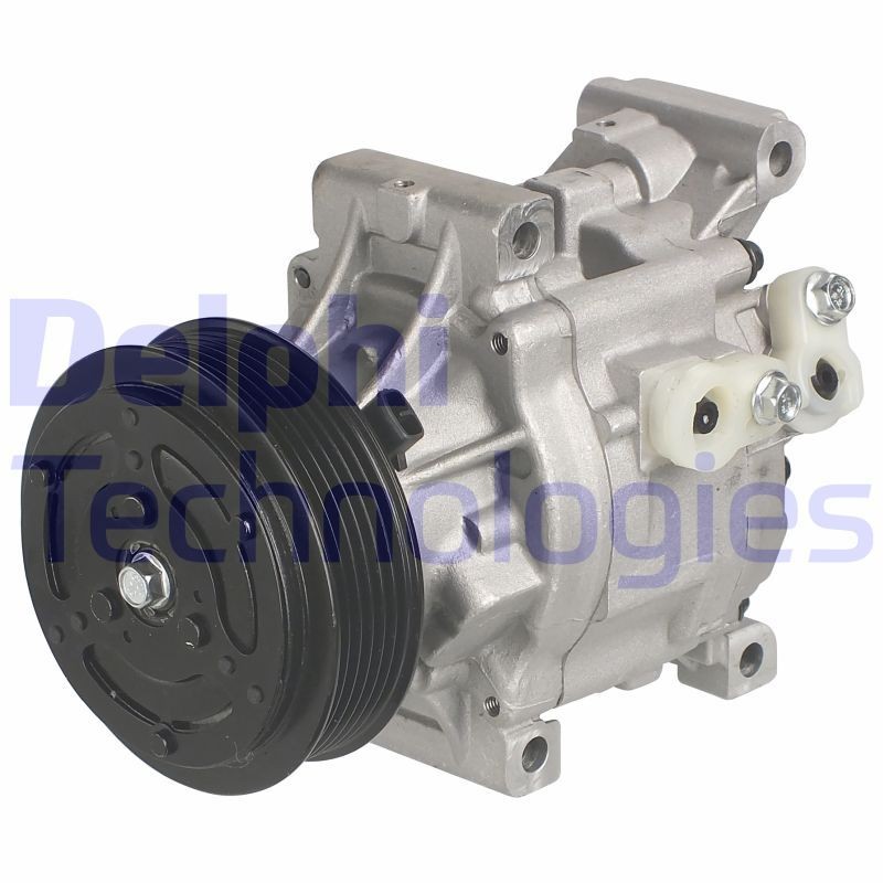 DELPHI TSP0159331 Air conditioning compressor Denso SCSC6, PAG 46, with PAG compressor oil