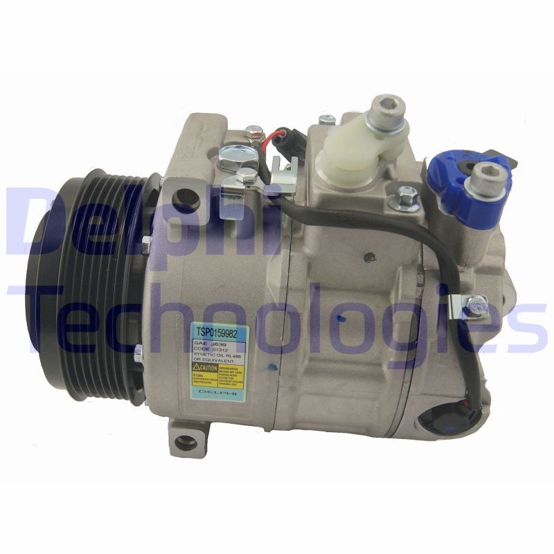 Great value for money - DELPHI Air conditioning compressor TSP0159982