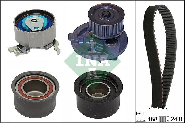 INA 712150610 Wheel bearing kit 1 905 220