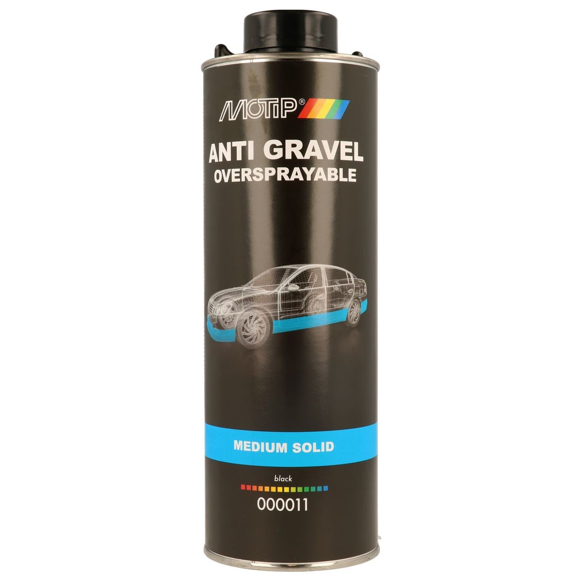 MOTIP 000011 Underbody protection spray Kompakt red glossy 400 ml, Capacity: 1l