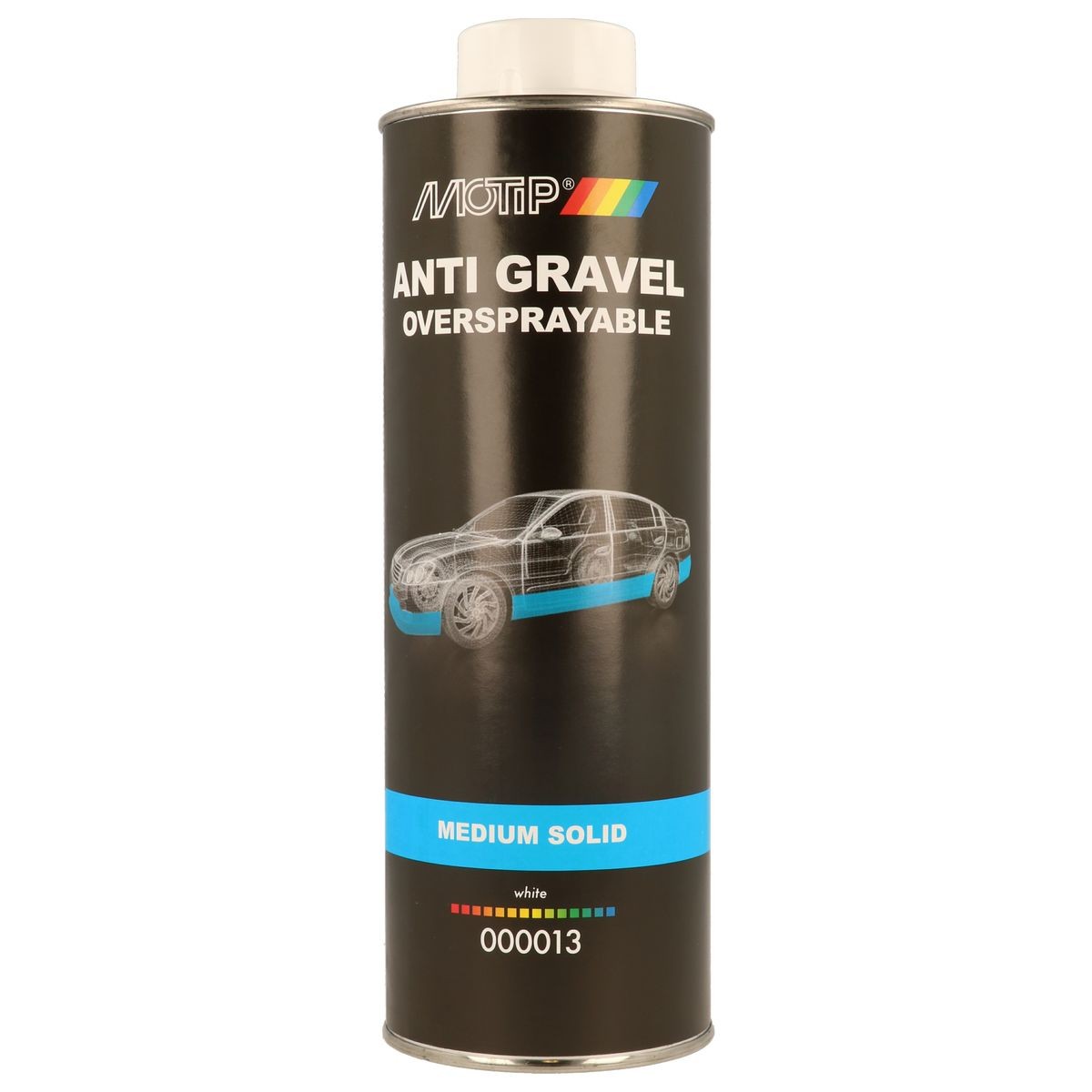 MOTIP 000013 Undercoating spray Kompakt red glossy 400 ml, Capacity: 1l