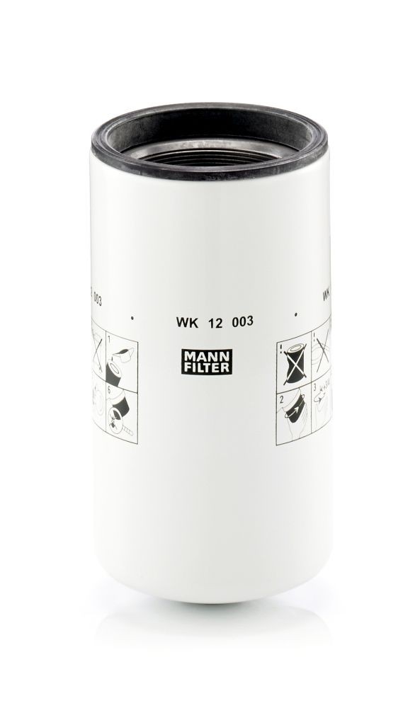 MANN-FILTER Spin-on Filter Height: 227mm Inline fuel filter WK 12 003 buy