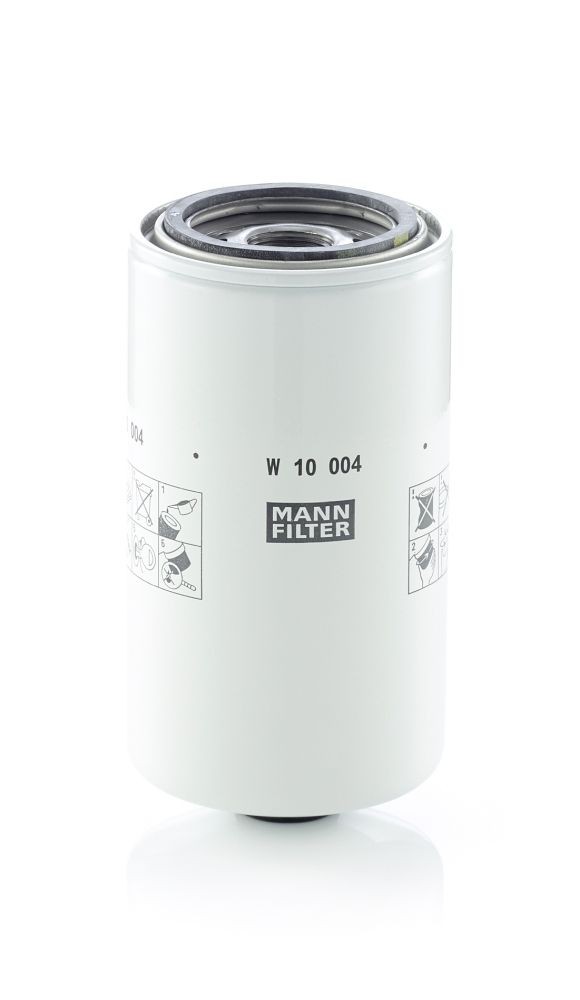 MANN-FILTER W 10 004 Oil filter 1-16 UN - 2B, Spin-on Filter