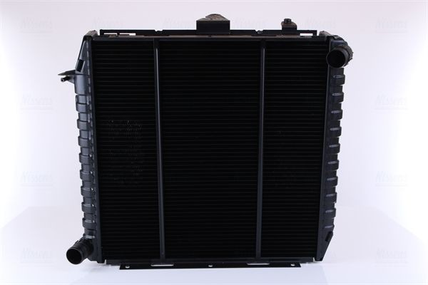 NISSENS 61450 Engine radiator Aluminium, 470 x 475 x 78 mm, without frame, Brazed cooling fins
