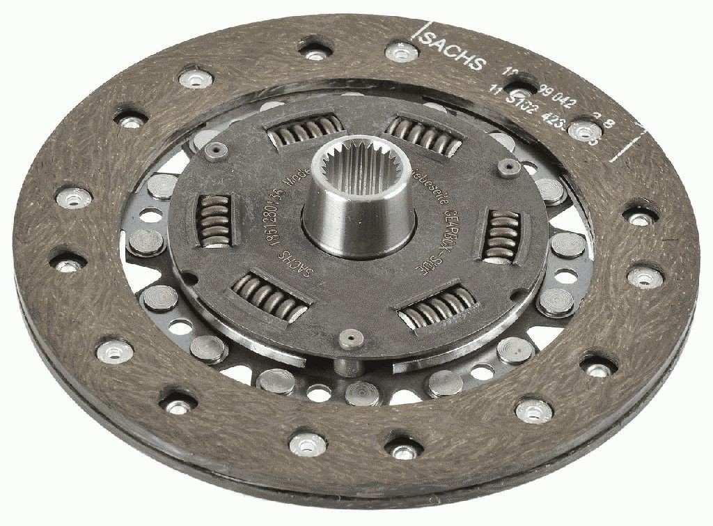 Volkswagen KAEFER Clutch system parts - Clutch Disc SACHS 1861 280 136