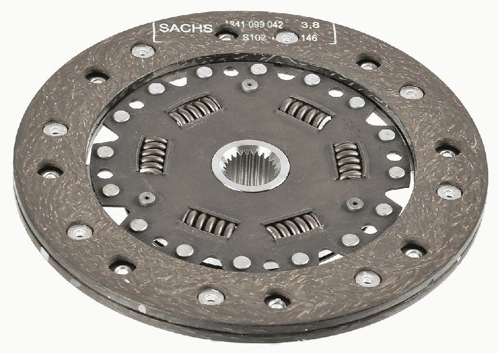 SACHS Clutch Plate 1861 280 136 for VW BEETLE TYPE 1, 1500/1600, TRANSPORTER