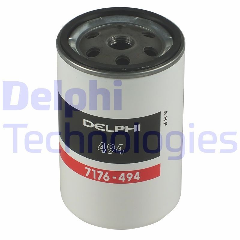 HDF494 DELPHI Anschraubfilter, Filtereinsatz Höhe: 123mm Kraftstofffilter HDF494 günstig kaufen