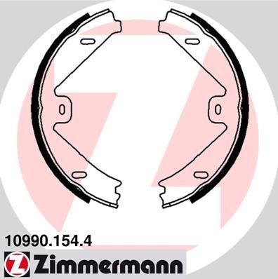 ZIMMERMANN 109901544 Parking brake shoes Mercedes S212 E 350 BlueTEC 4-matic 252 hp Diesel 2012 price