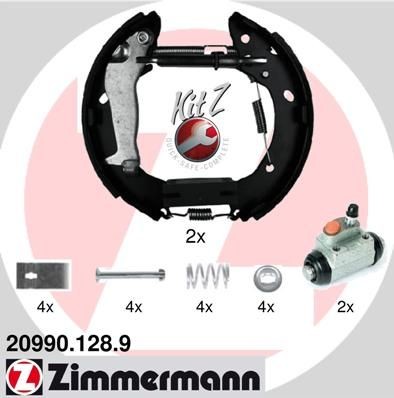 ZIMMERMANN KIT Z 20990.128.8 Brake Shoe Set 4242-05