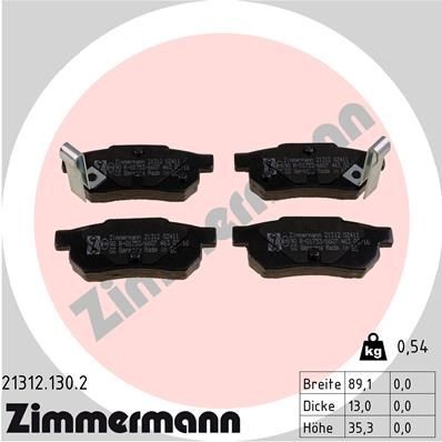 21312 ZIMMERMANN 21312.130.2 Fuel filter 21314