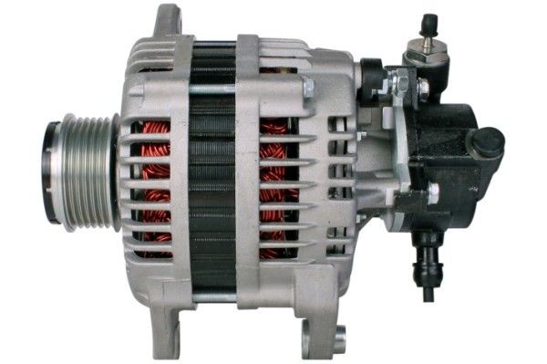 HELLA 8EL 012 426-131 Alternator 14V, 110A, incl. vacuum pump, Ø 60 mm