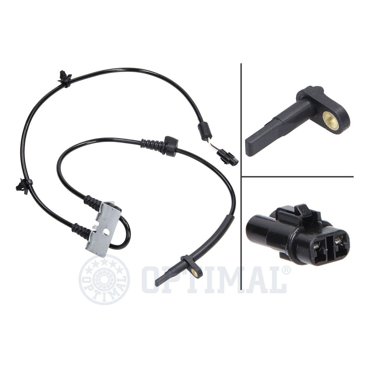 Original OPTIMAL Anti lock brake sensor 06-S460 for FIAT MAREA