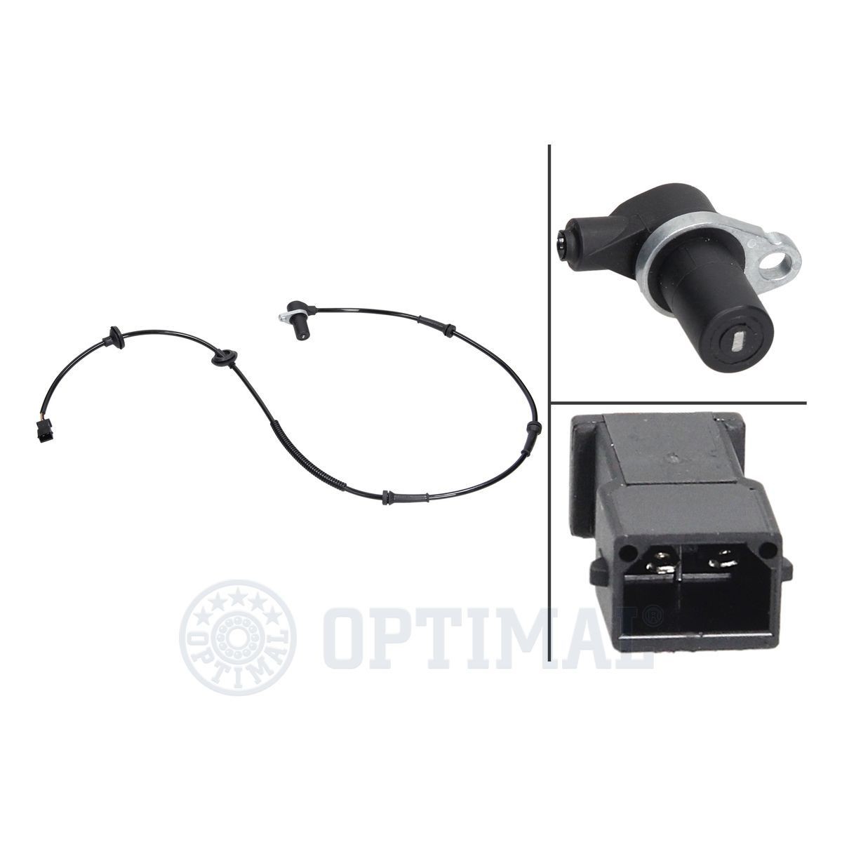 OPTIMAL 06-S464 ABS sensor Passive sensor, 1160mm