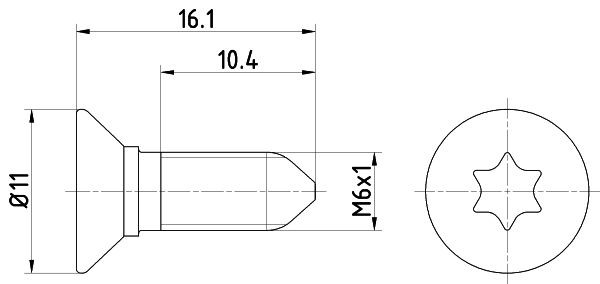 Sruba, tarcza hamulcowa Mazda w oryginalnej jakości TEXTAR TPM0008