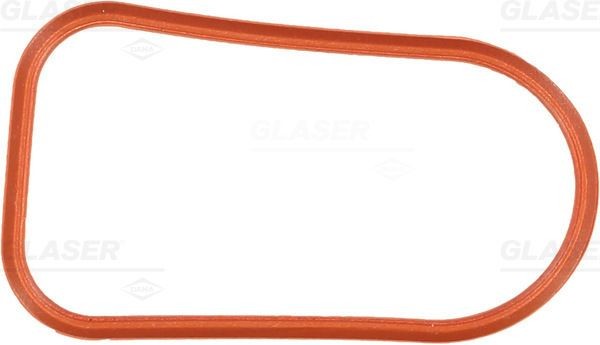 GLASER X87431-01 Inlet manifold gasket MVQ (silicone rubber)