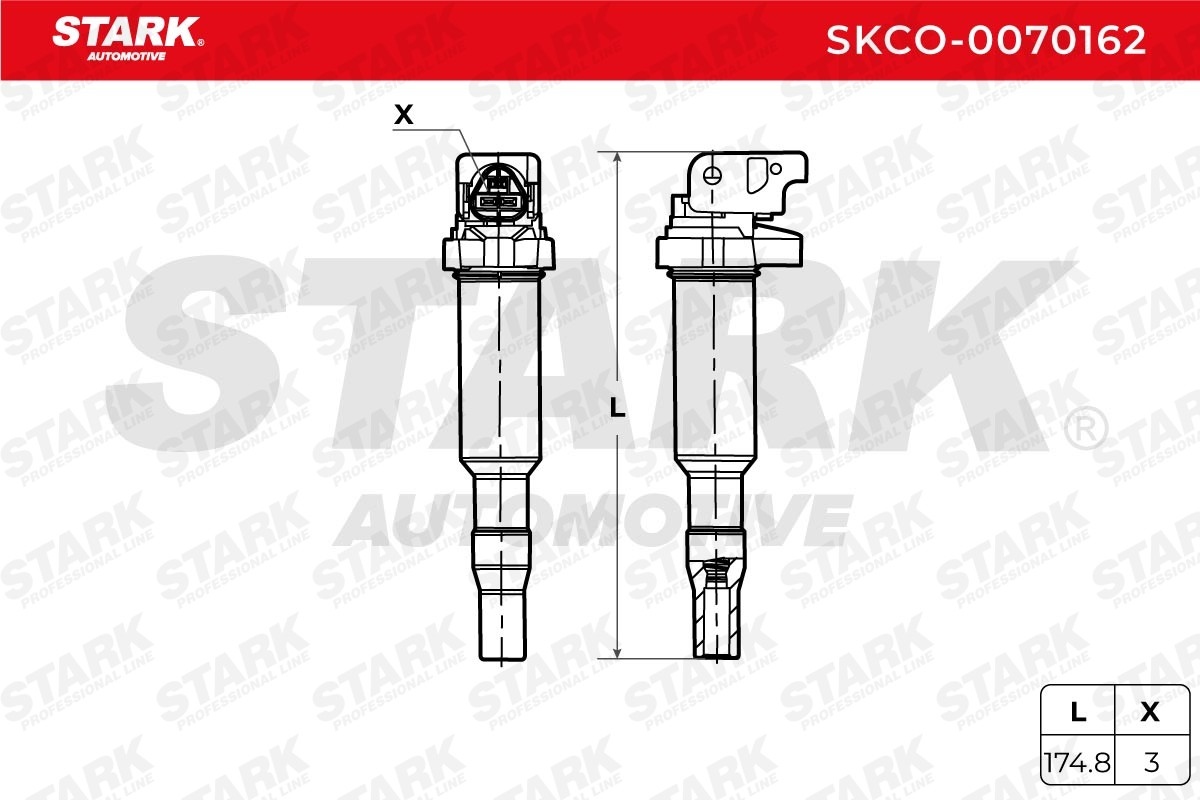 SKCO0070162 Ignition coils STARK SKCO-0070162 review and test