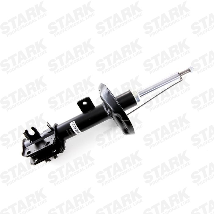STARK SKSA-0131003 Shock absorber Front Axle Right, Gas Pressure, 528x350 mm, Twin-Tube, Suspension Strut, Spring-bearing Damper, Top pin, Bottom Clamp, M12x1,75