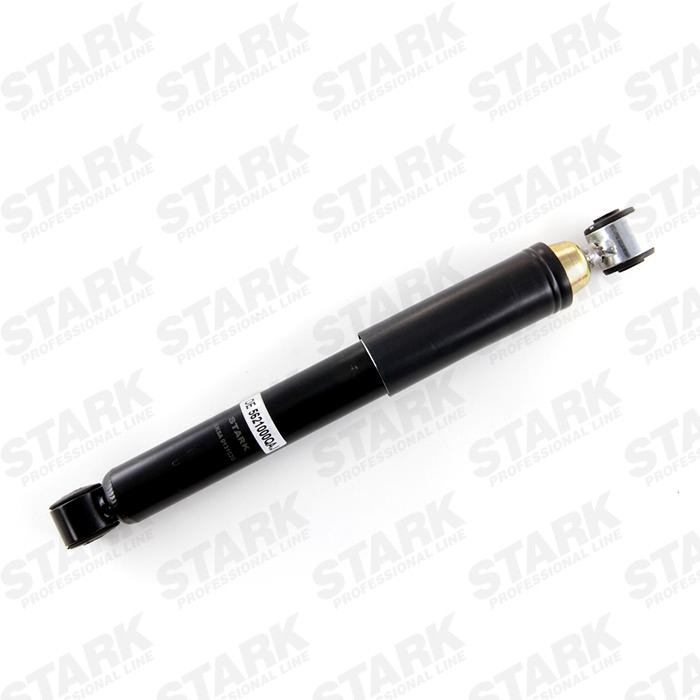 STARK SKSA-0131020 Shock absorber Rear Axle, Gas Pressure, 403x313 mm, Twin-Tube, Absorber does not carry a spring, Top eye, Bottom eye