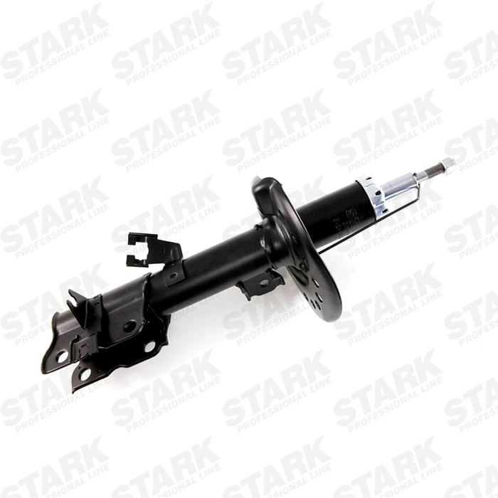 SKSA-0130409 STARK Shock absorbers NISSAN Front Axle Left, Gas Pressure, Ø: 51x12 mm, Twin-Tube, Suspension Strut, Top pin, Bottom Yoke