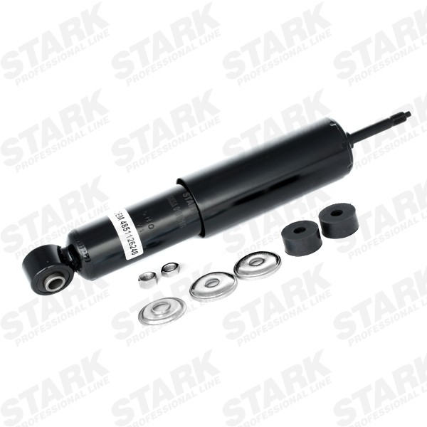 STARK SKSA-0131016 Shock absorber Front Axle, Gas Pressure, 367x237 mm, Twin-Tube, Telescopic Shock Absorber, Top pin, Bottom eye