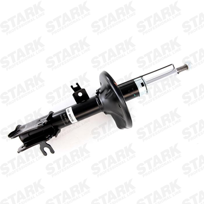 STARK SKSA-0131040 Shock absorber Front Axle Right, Gas Pressure, Ø: 48,6x20 mm, Twin-Tube, Suspension Strut, Top pin, Bottom Yoke