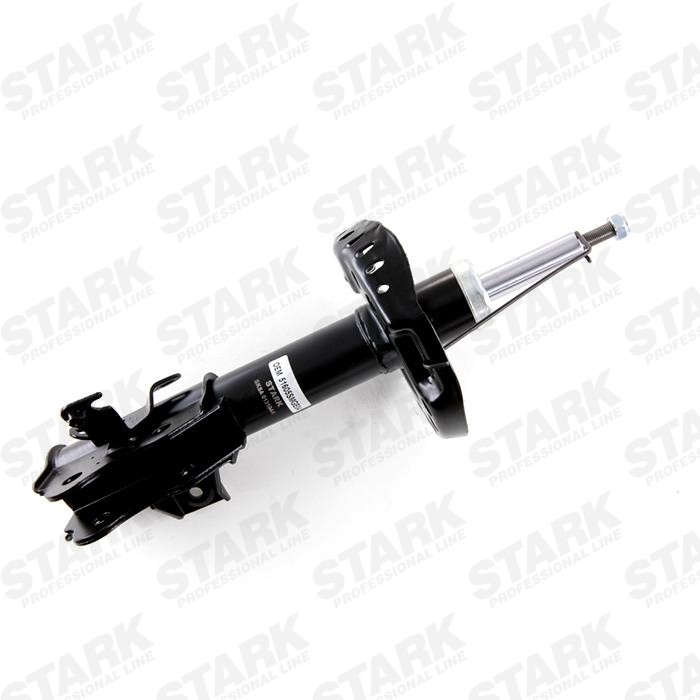 STARK SKSA-0131044 Shock absorber Front Axle Right, Gas Pressure, 517x345 mm, Twin-Tube, Suspension Strut, Top pin, Bottom Clamp