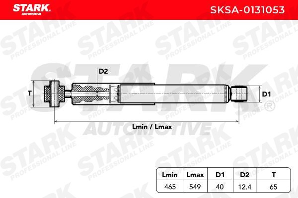 SKSA-0131053 Stoßdämpfer STARK - Markenprodukte billig