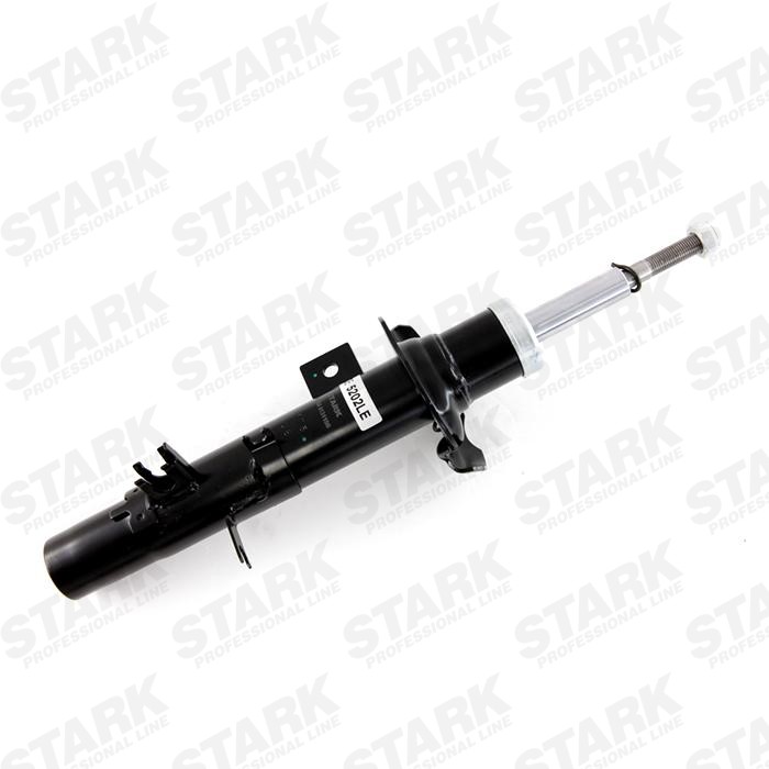 STARK SKSA-0131186 Shock absorber Front Axle Right, Gas Pressure, Twin-Tube, Suspension Strut, Top pin, Bottom Clamp, Bottom Plate