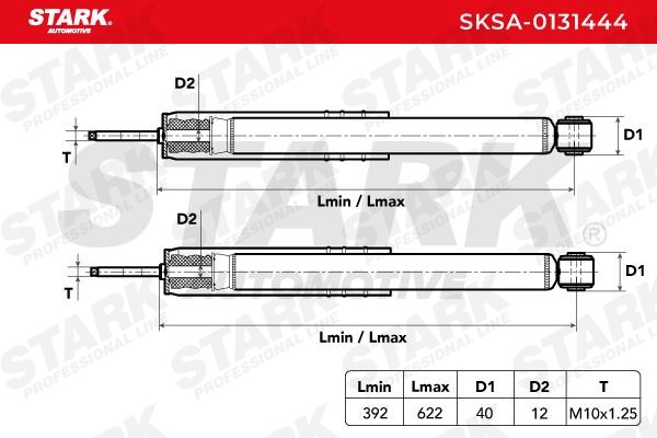 SKSA-0131444 Stossdämpfer STARK in Original Qualität