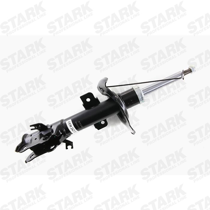 STARK SKSA-0131644 Shock absorber Front Axle Left, Gas Pressure, Suspension Strut, Bottom Clamp, Top pin