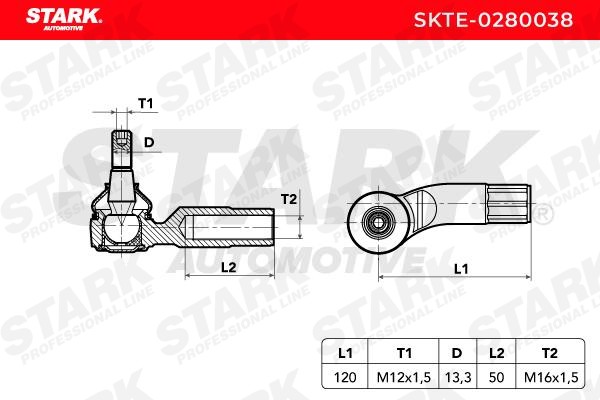 STARK Track rod end ball joint SKTE-0280038 buy online