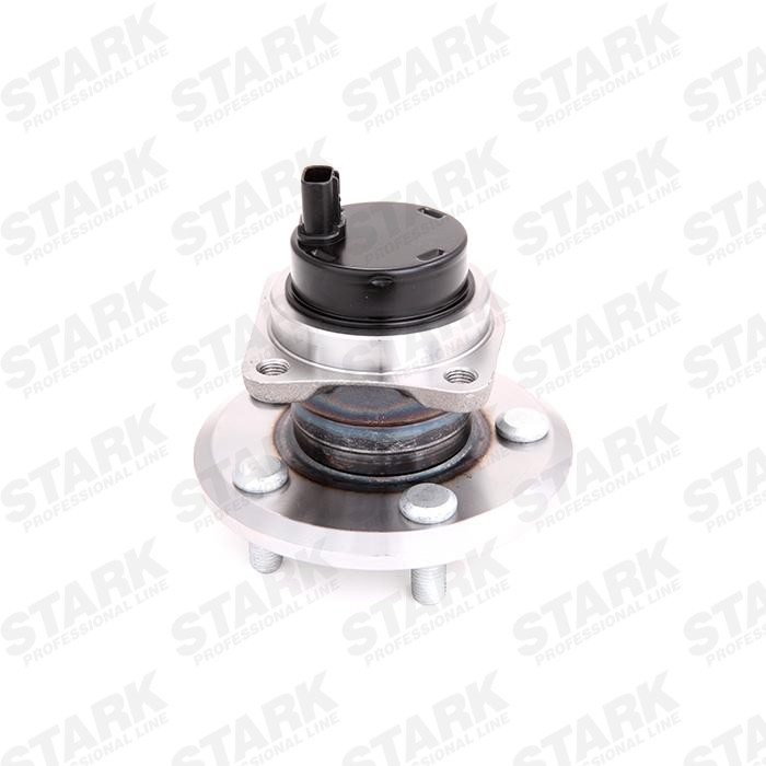 STARK Rear Axle both sides, with integrated ABS sensor, 134,90 mm Wheel hub bearing SKWB-0180197 buy
