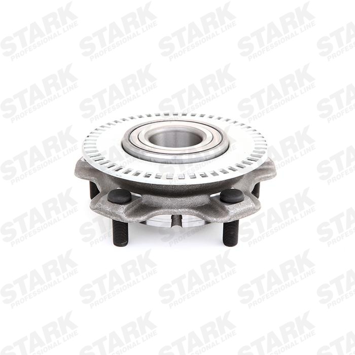 SKWB-0180238 STARK Wheel hub assembly SUZUKI Front axle both sides, with integrated wheel bearing, with ABS sensor ring, 166 mm