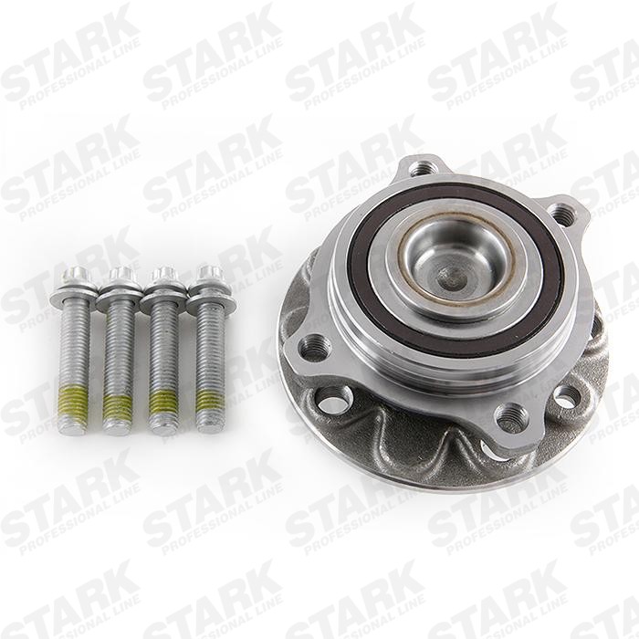 STARK SKWB-0180308 Wheel bearing kit Rear Axle, Left, Right, with integrated ABS sensor, with bolts/screws, 135 mm
