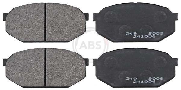 20892 A.B.S. without integrated wear sensor Height 1: 54,5mm, Width 1: 116mm, Thickness 1: 15,5mm Brake pads 36511 buy